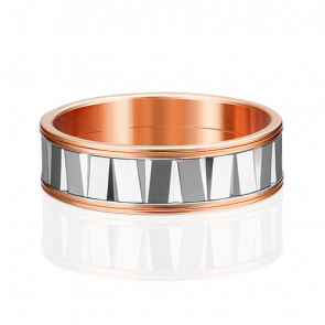 Обручальное кольцо Platina из комбинированного золота 01-5031-00-000-1111 фото