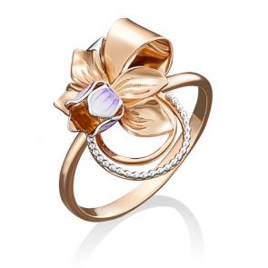 Золотое кольцо Platina с эмалью 01-5037-00-000-1110-48 фото