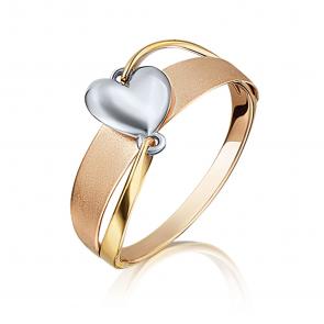 Кольцо из комбинированного золота Platina 01-5067-00-000-1140-04 фото