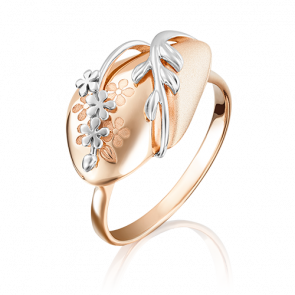 Золотое кольцо Platina 01-5093-00-000-1110-48 фото