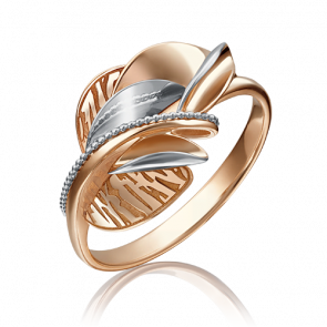 Золотое кольцо Platina 01-5136-00-000-1110-48 фото