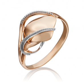 Золотое кольцо Platina 01-5249-00-000-1110-42 фото