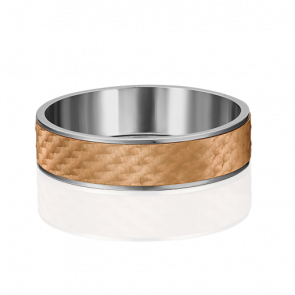 Обручальное кольцо из комбинированного золота Platina 01-5254-00-000-1111 фото