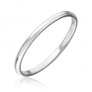 Обручальное кольцо из белого золота 1,5 мм Platina 01-5296-00-000-1120-48 фото