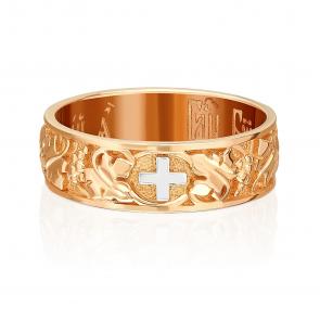 Кольцо из комбинированного золота Platina 01-5401-00-000-1111-02 фото