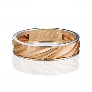 Обручальное кольцо 4,5 мм из комбинированного золота Platina 01-5448-00-000-1111-39 фото