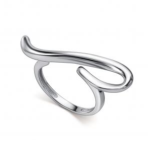 Серебряное кольцо АЛЬКОР 01-5486/0000-00 фото