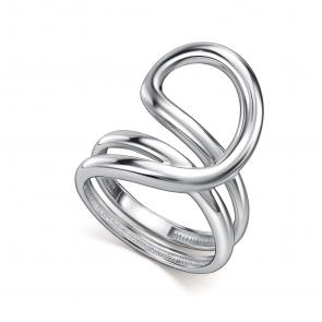 Серебряное кольцо АЛЬКОР 01-5490/0000-00 фото