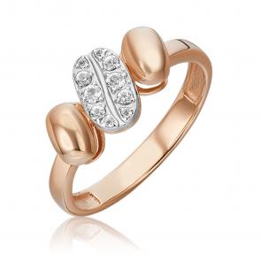 Кольцо из комбинированного золота Platina с топазом 01-5562-00-201-1111 фото