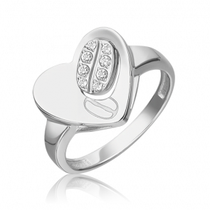 Кольцо из белого золота Platina с топазом 01-5564-00-201-1120 фото