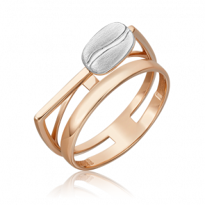 Кольцо из комбинированного золота Platina 01-5567-00-000-1111 фото