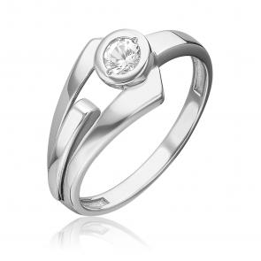 Кольцо из белого золота Platina с топазом 01-5619-00-201-1120 фото
