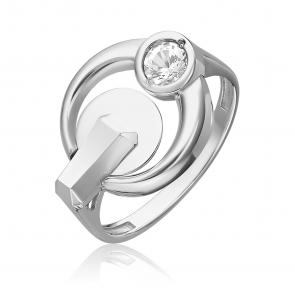 Кольцо из белого золота Platina с топазом 01-5620-00-201-1120 фото