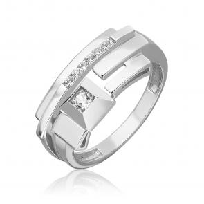 Кольцо из белого золота Platina с топазом 01-5621-00-201-1120 фото