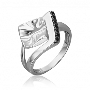 Серебряное кольцо Platina с фианитом 01-5644-00-402-0200 фото