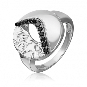 Серебряное кольцо Platina с фианитом 01-5650-00-402-0200 фото