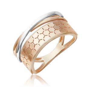 Кольцо из комбинированного золота Platina 01-5765-00-000-1111 фото