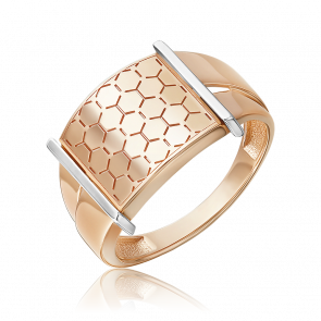 Кольцо из комбинированного золота Platina 01-5766-00-000-1111 фото