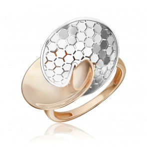 Кольцо из комбинированного золота Platina 01-5767-00-000-1111 фото