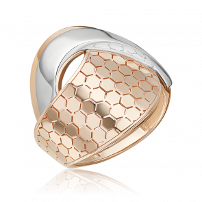 Кольцо из комбинированного золота Platina 01-5772-00-000-1111 фото