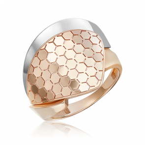 Кольцо из комбинированного золота Platina 01-5773-00-000-1111 фото