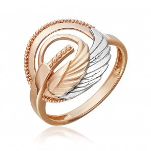 Кольцо из комбинированного золота Platina 01-5787-00-000-1111 фото