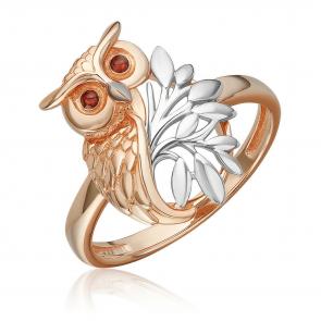 Кольцо из комбинированного золота Platina с эмалью 01-5790-00-000-1111 фото