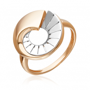 Кольцо из комбинированного золота Platina 01-5822-00-000-1111 фото