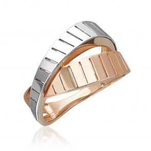 Кольцо из комбинированного золота Platina 01-5825-00-000-1111 фото