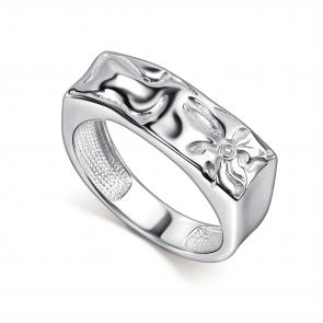 Серебряное кольцо АЛЬКОР с бриллиантом 01-5856/000Б-00 фото