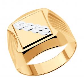 Золотое кольцо SOKOLOV 014095 фото