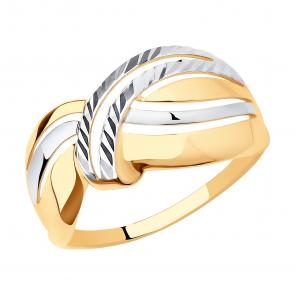 Золотое кольцо SOKOLOV 017114 фото