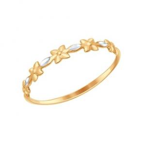 Золотое кольцо SOKOLOV 017278 фото