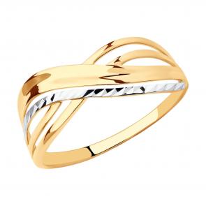 Золотое кольцо SOKOLOV 017294 фото