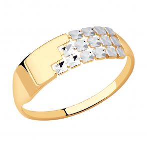 Золотое кольцо SOKOLOV 017325 фото