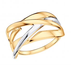 Золотое кольцо SOKOLOV 018410 фото