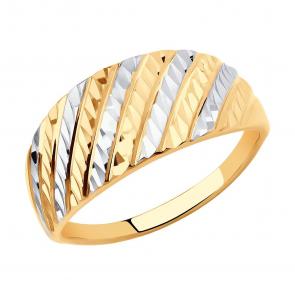 Золотое кольцо SOKOLOV 018665 фото