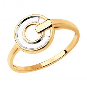 Золотое кольцо SOKOLOV 018778 фото