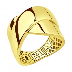 Кольцо из лимонного золота SOKOLOV 018998-2 фото