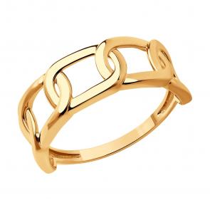 Золотое кольцо SOKOLOV 019168 фото