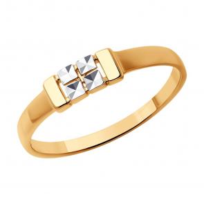 Золотое кольцо SOKOLOV 019262 фото