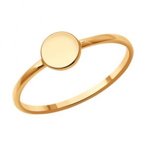 Золотое кольцо SOKOLOV 019297 фото