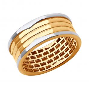 Золотое кольцо SOKOLOV 019344 фото