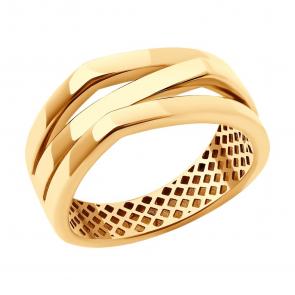 Золотое кольцо SOKOLOV 019371 фото