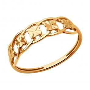 Золотое кольцо SOKOLOV 019424 фото