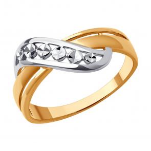 Золотое кольцо SOKOLOV 019471 фото