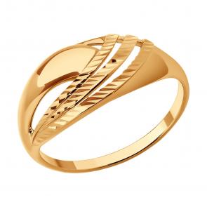 Золотое кольцо SOKOLOV 019486 фото