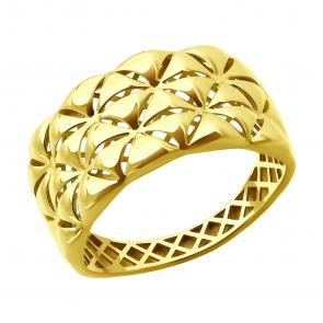 Золотое кольцо SOKOLOV 019530-2 фото