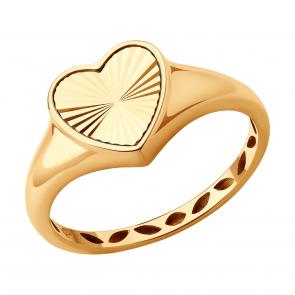 Золотое кольцо SOKOLOV 019546 фото