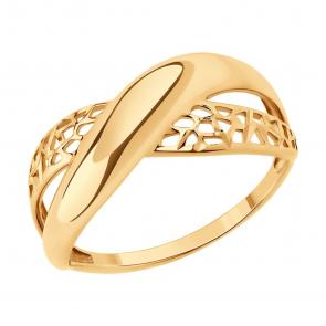 Золотое кольцо SOKOLOV 019578 фото